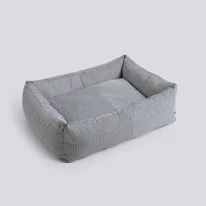 Hay - HAY Dogs Bed Zip - Large - Blå/Hvid