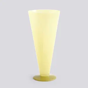 Hay - Conical Vase - Large - Gul/lime