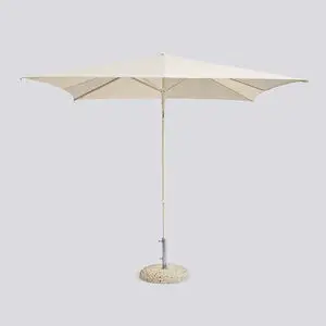 Hay - Terrazza Parasol - Square - Hvid/grå
