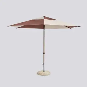 Hay - Terrazza Parasol - Hexagon - Hvid/burgundy