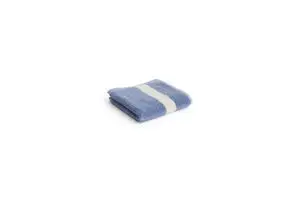 Hay - Wash Cloth - W30 x L30 - Stripe Dusty blue