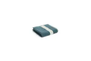 Hay - Wash Cloth - W30 x L30 - Stripe Petrol blå