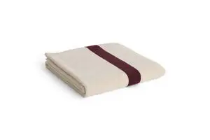 Hay - Badehåndklæde - W70 x L140 - Stripe Burgundy