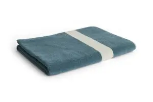 Hay - Bath Sheet - W100 x L150 - Stripe Petrol Blue