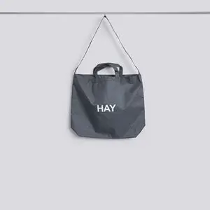 Hay - Grid Crossover Bag - Medium - Mørk blå