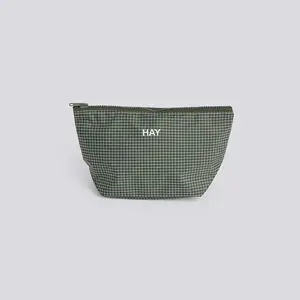 Hay - Grid Pouch - Small - Mørkegrøn