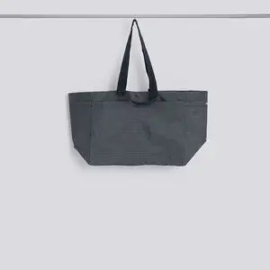 Hay - Grid Weekend Bag - Medium - Blå