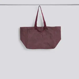 Hay - Grid Weekend Bag - Medium - Burgundy