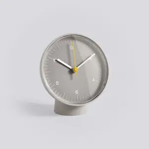 Hay - Table Clock (Recycled) - Grey