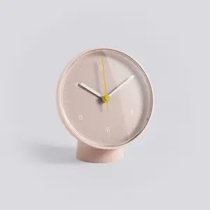 Hay - Table Clock (Recycled) - Pink