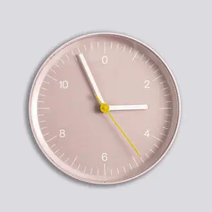 Hay - Wall Clock (Recycled) - Pink