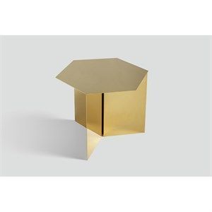 Image of Hay - slit table hexagon - messing