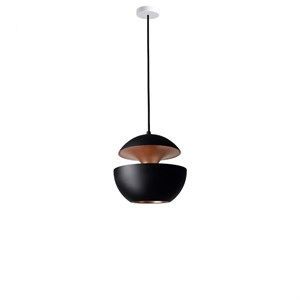 Image of Here Comes the Sun pendel - HCS pendant i sort/kobber Ø25