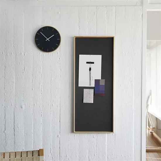 Hemverk - Opslagstavle m. akustiske egenskaber - Recy - Grå - 40x100 cm