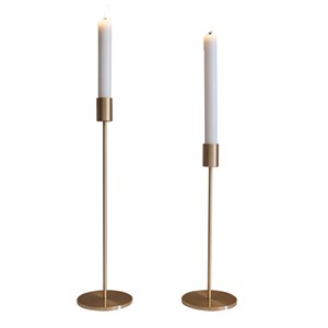 55° N - High Light lysestage - Messing - Højde 28 cm