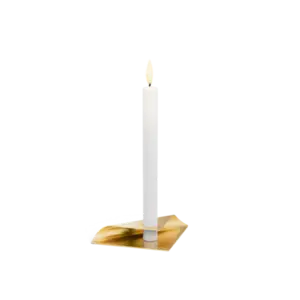 Höfats - SQUARE CANDLE Candleholder gold