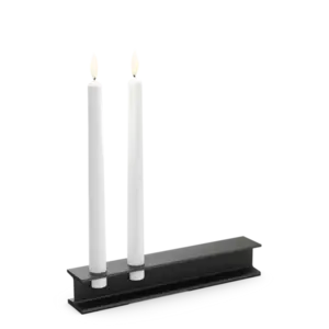Höfats - HENRY METAL II Candleholder black