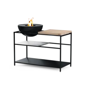 Höfats - FIRE KITCHEN with BOWL 57 Plancha BBQ Set low
