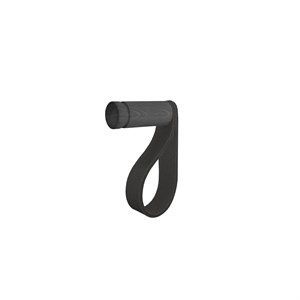 Image of Nordic Function - More hook/knag - sort eg med sort læder