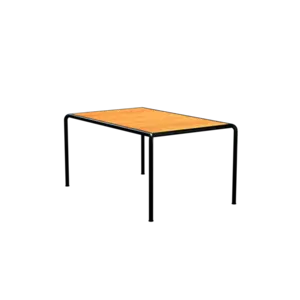 Houe - AVANTI Dining table, 153x98 cm  - Bordplade: Pine, Stellet: Sort