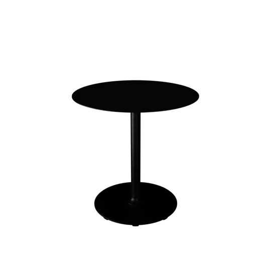 Houe - PICO Café table with round base, Ø740 - Sort