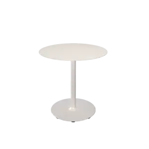 Houe - PICO Café table with round base, Ø740 - Muted Hvid