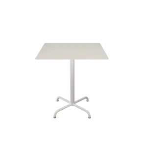 Houe - PICO Café table with 4 star base, 700x700mm - Muted Hvid