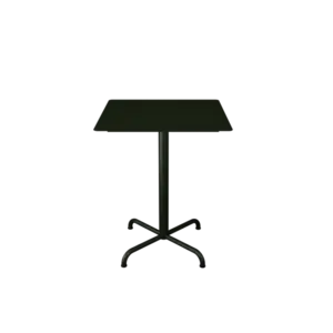 Houe - PICO Café table with 4 star base, 600x600mm - Oliven Grøn