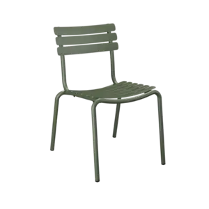 Houe - ALUA Dining Chair without armrest - Oliven Grøn