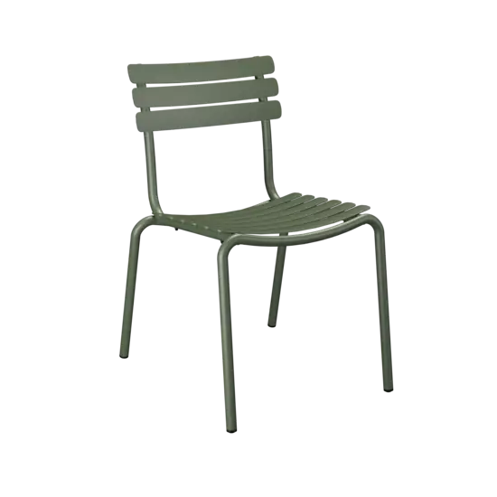 Houe - ALUA Dining Chair without armrest - Oliven Grøn