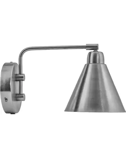 House Doctor - Væglampe, HDGame, Børstet sølvfinish