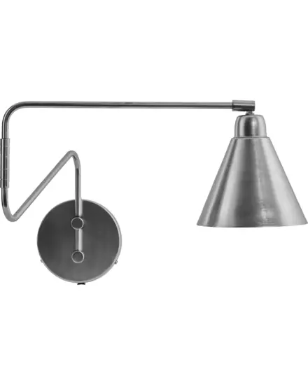 House Doctor - Væglampe, HDGame, Børstet sølvfinish