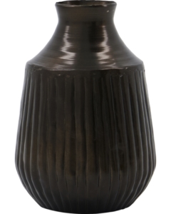 House Doctor - Vase, HDGroove, Antik brun