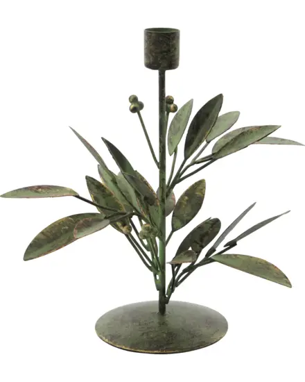 House Doctor - Lysestage, HDLeaves, Antikgrøn