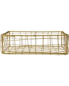 House Doctor - Napkin basket, HDBring, Gylden