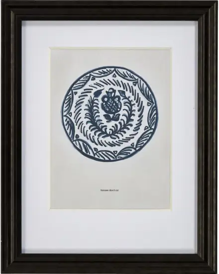 House Doctor - Wall art, HDGia, Blå