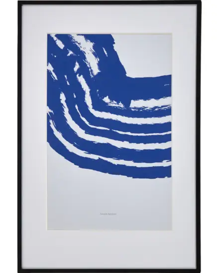 House Doctor - Wall art, HDBrush, Mørkeblå