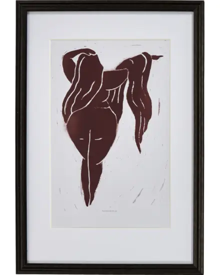 House Doctor - Wall art, HDLady, Bordeaux