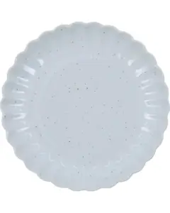 House Doctor - Frokost/kagetallerken, HDScallop, Lyseblå