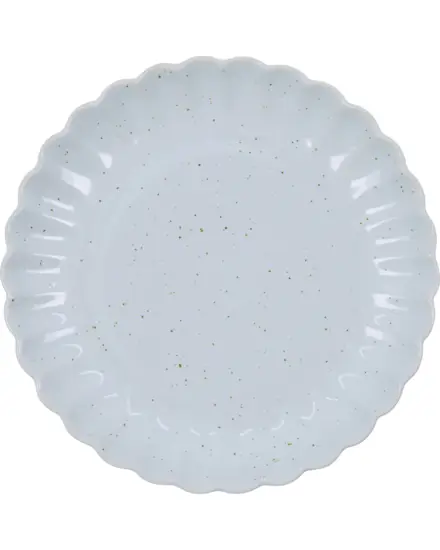 House Doctor - Frokost/kagetallerken, HDScallop, Lyseblå