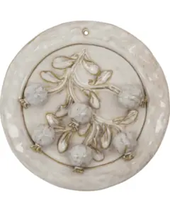 House Doctor - Wall art, HDBerry, Råhvid