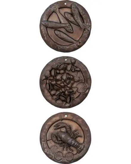 House Doctor - Wall art, HDPlate, Brun