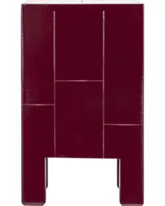 House Doctor - Sidebord, HDBrick, Rød