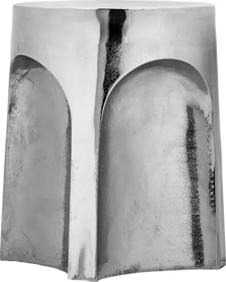 House Doctor - Sidebord, HDRiga, Sølv finish