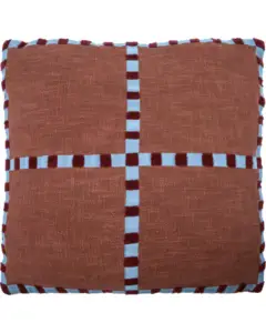 House Doctor - Pudebetræk, HDCross, Brun