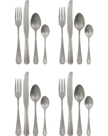 House Doctor - Bestiksæt, HDMora, Sølv finish