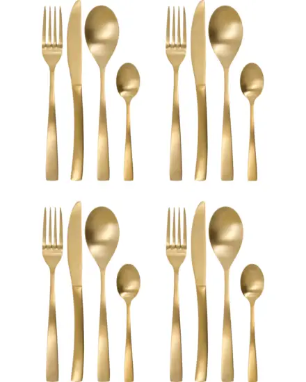 House Doctor - Bestiksæt, HDGolden, Gylden