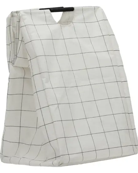 House Doctor - Vasketøjspose, HDSquares, Hvid