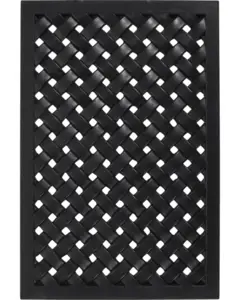 House Doctor - Dørmåtte, HDBraid, Sort