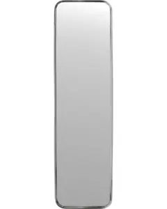 House Doctor - Vægspejl, HDMirror, Børstet sølvfinish